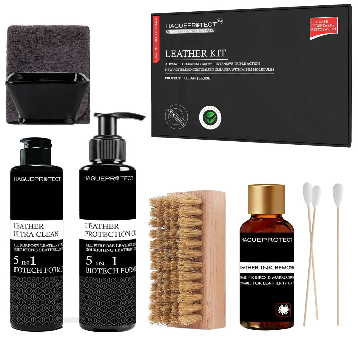 "Leather Care Kit Hague Protect"
