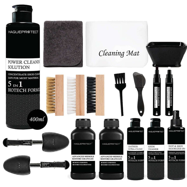"Supreme Shoe & Sneaker Cleaning Kit Hague Protect"